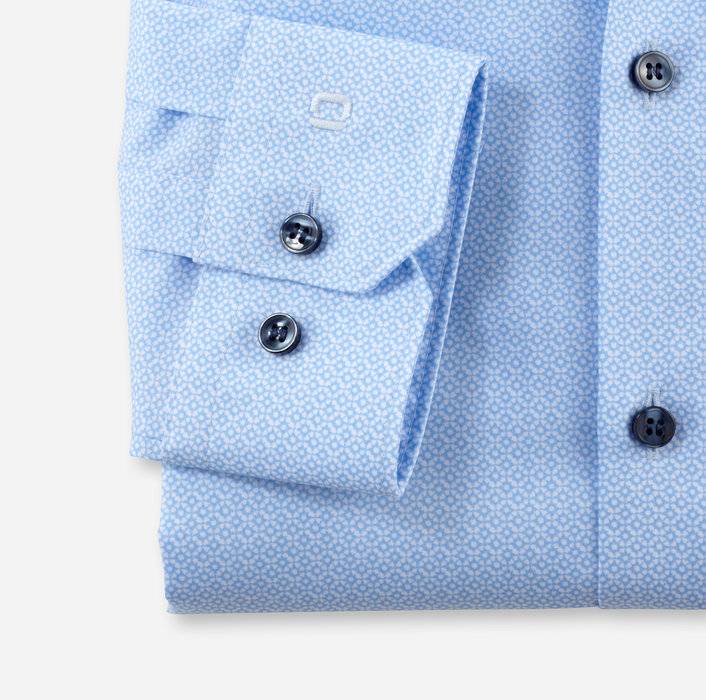 Oblymp No. SixBusinesshemd, super slim, Modern Kent, Bleu Sonderangebote