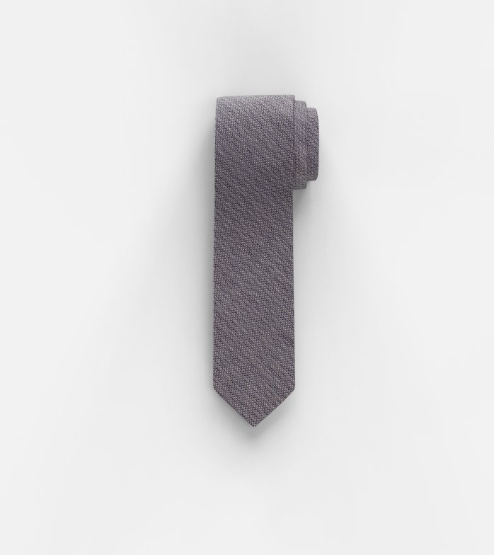 Oblymp Krawatte, slim 6,5 cm, Graphit