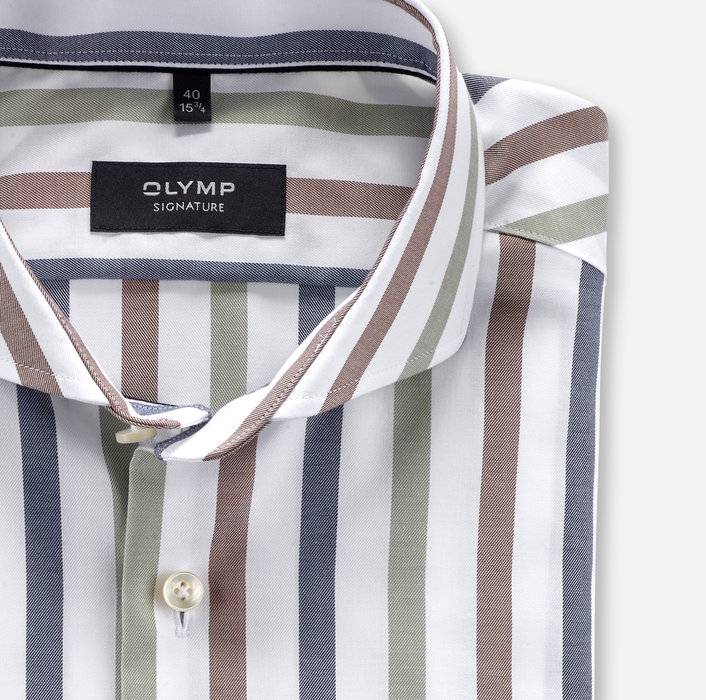 Oblymp SIGNATURE, Businesshemd, tailored fit, SIGNATURE Hai, Nachtblau Online