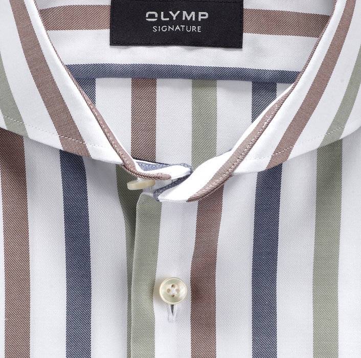 Oblymp SIGNATURE, Businesshemd, tailored fit, SIGNATURE Hai, Nachtblau Online