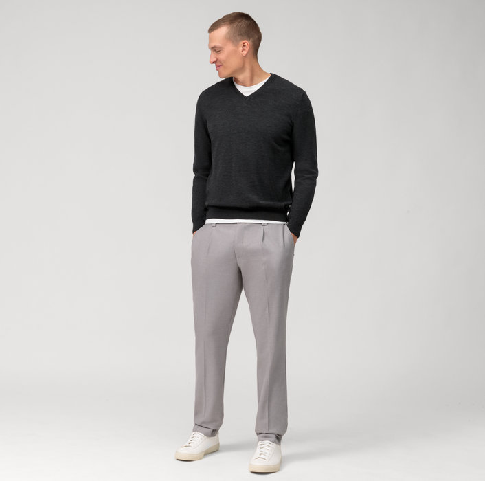 Oblymp Casual Strick, Pullover, Graphit Hotsell