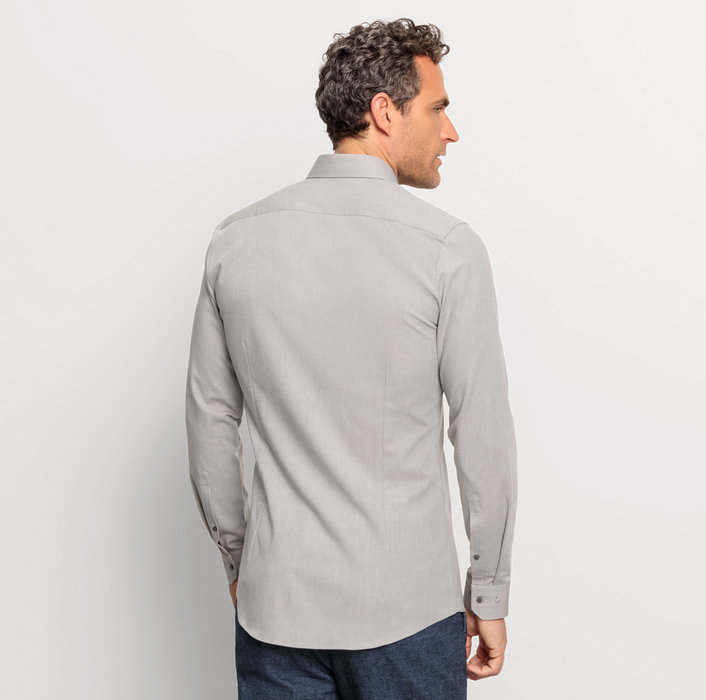 Oblymp No. Six 24/Seven, Businesshemd, super slim, Modern Kent, Oliv Top Angebot