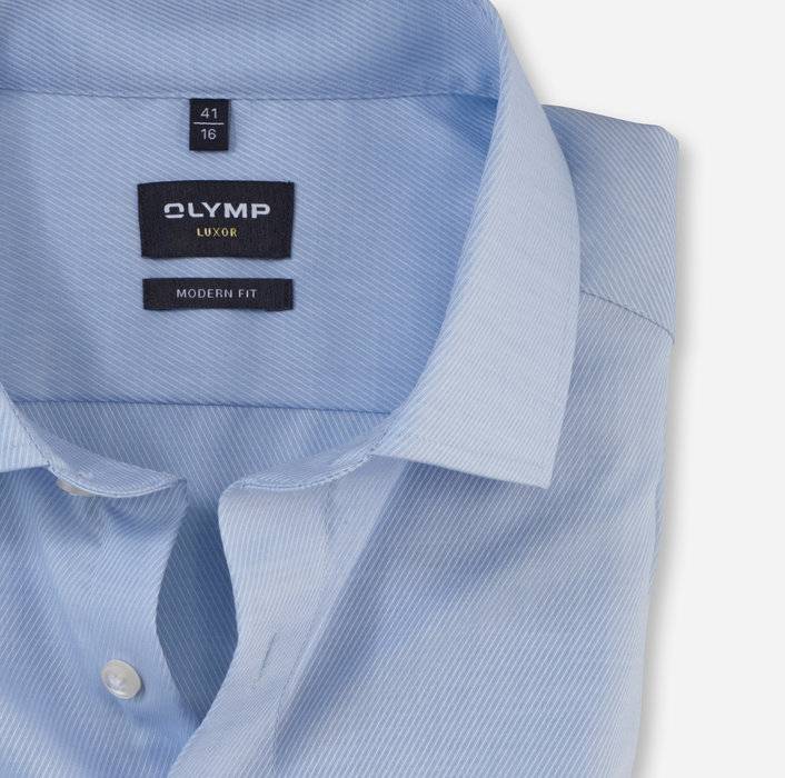 Oblymp Luxor, Businesshemd, modern fit, Global Kent, Bleu JETZT KAUFEN