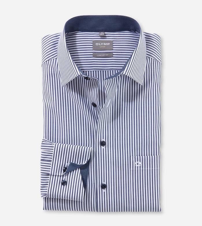 Oblymp Luxor, Businesshemd, comfort fit, New Kent, Marine Bis zu 50% Rabatt