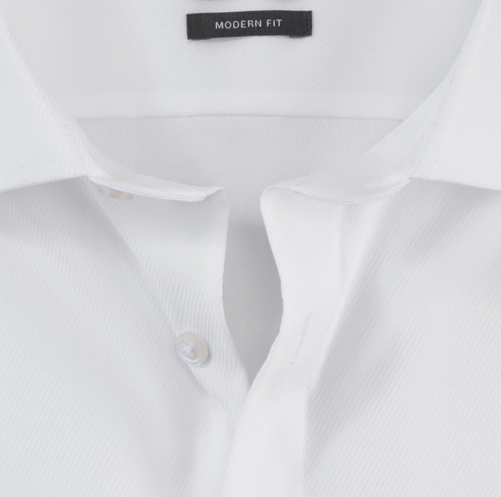 Oblymp Luxor, Businesshemd, modern fit, Global Kent, Weiß Bis zu 60% Rabatt