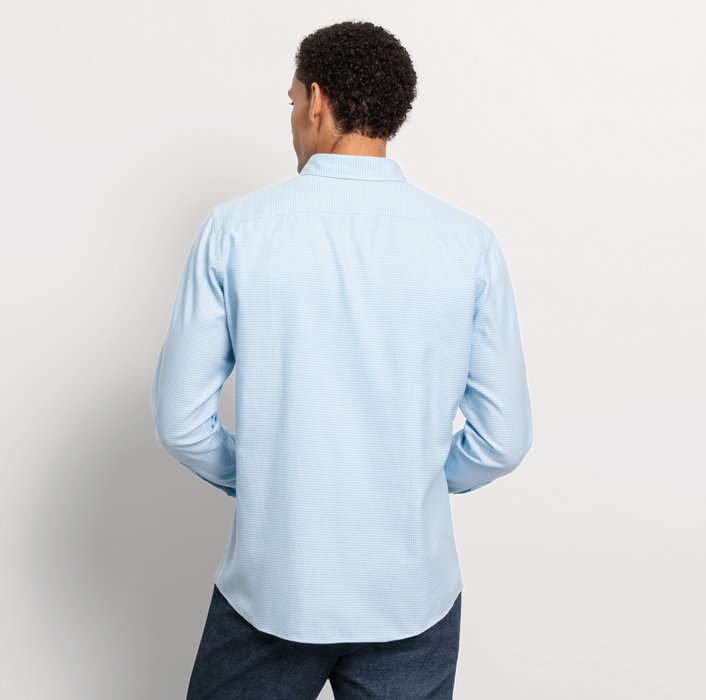 Oblymp Casual, Freizeithemd, regular fit, Button-down, Bleu Nur noch ein Tag übrig