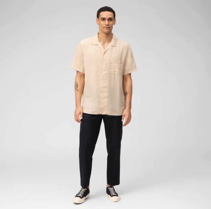 Oblymp Boris Herrmann X OLYMP, relaxed fit, Reverskragen, Beige Verkauf
