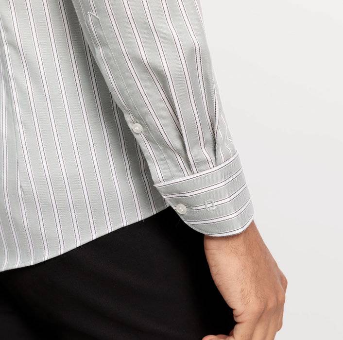 Oblymp Level Five, Businesshemd, body fit, Haifisch, Kitt Online Outlet