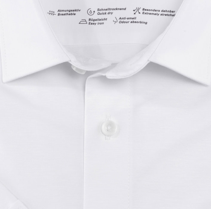 Oblymp Luxor 24/Seven, Businesshemd, modern fit, New Kent, Weiß Discount Store für neue Produkte