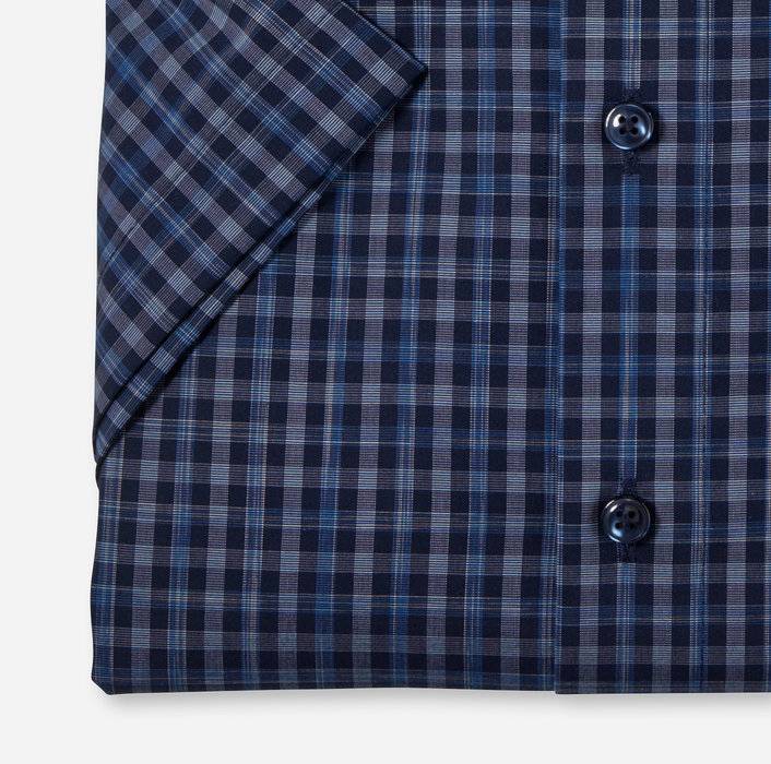 Oblymp Luxor, Businesshemd, modern fit, Button-down, Marine Angebote