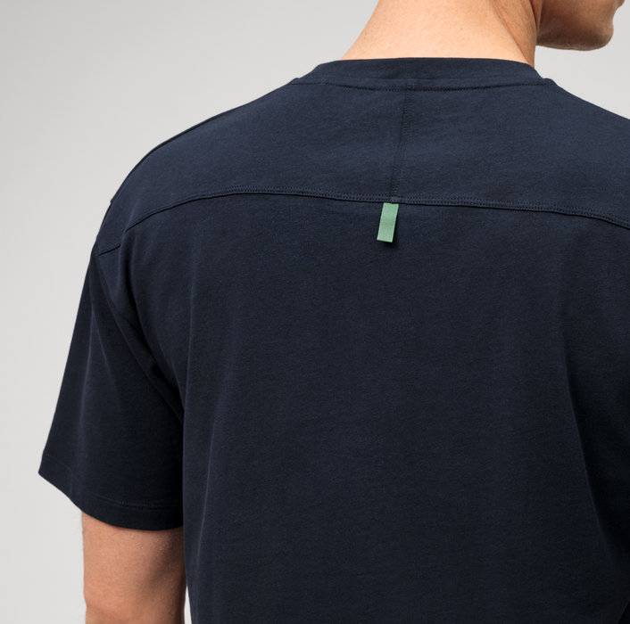 Oblymp Boris Herrmann X OLYMP, T-Shirt, relaxed fit, Marine Weihnachtsangebot