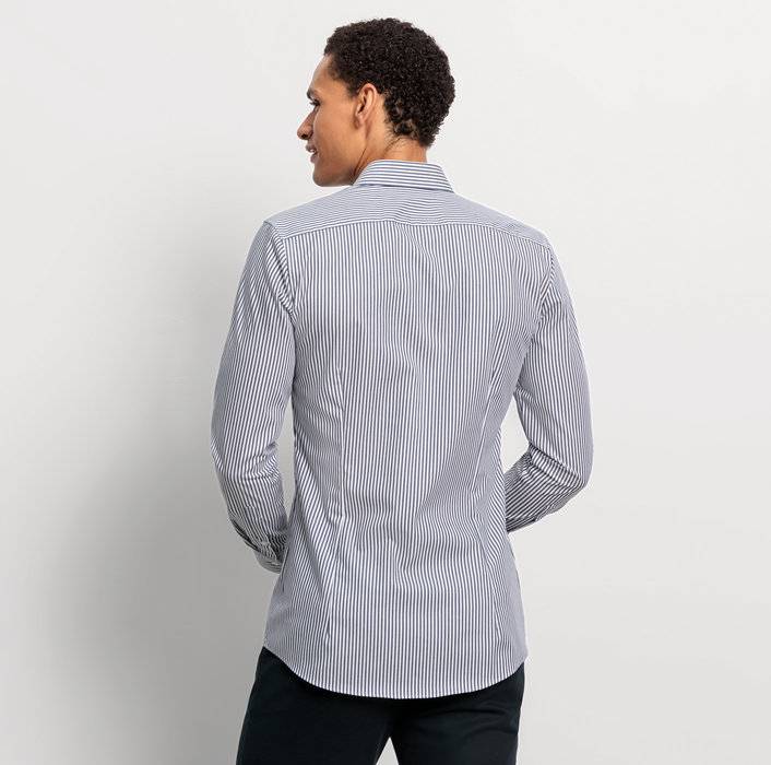 Oblymp No. Six, Businesshemd, super slim, New York Kent, Marine Bis zu 50% Rabatt