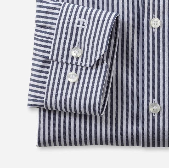 Oblymp No. Six, Businesshemd, super slim, New York Kent, Marine Bis zu 50% Rabatt