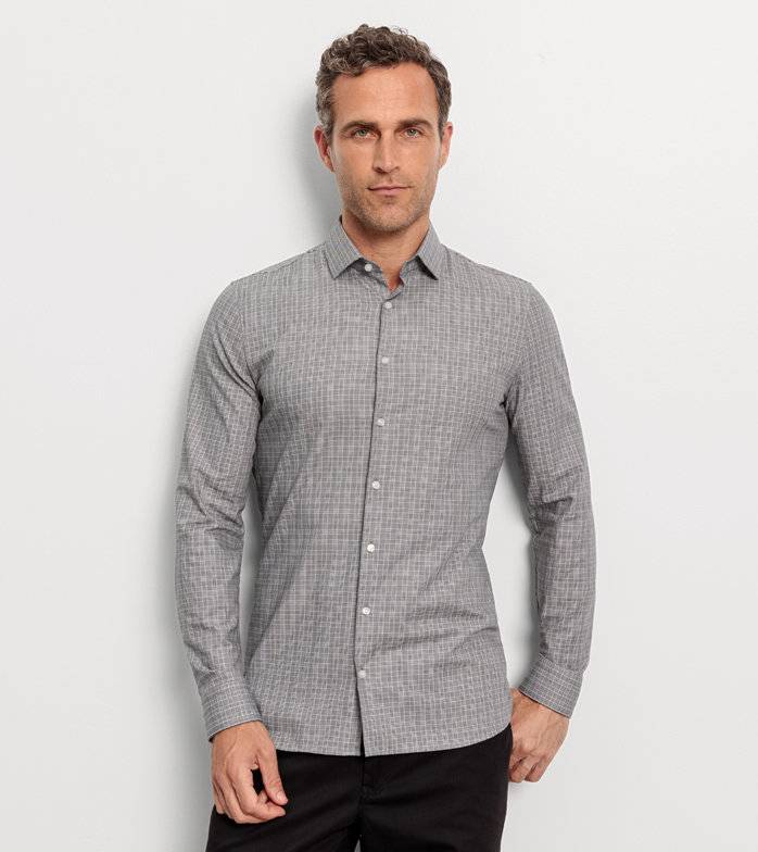 Oblymp No. Six 24/Seven, Businesshemd, super slim, Modern Kent, Schwarz Bis zu 60% Rabatt