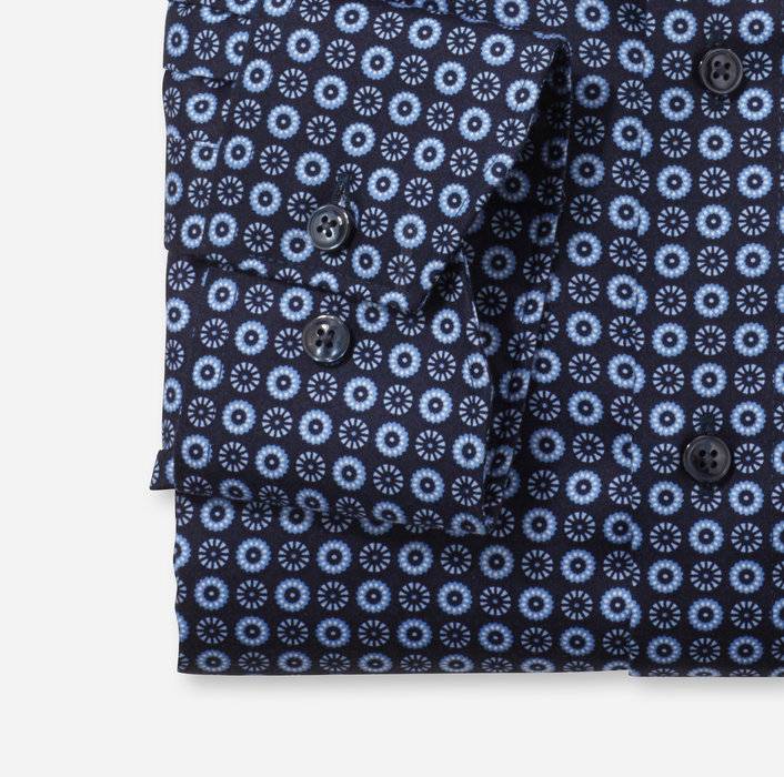 Oblymp Luxor, Businesshemd, comfort fit, New Kent, Bleu Begrenztes Angebot