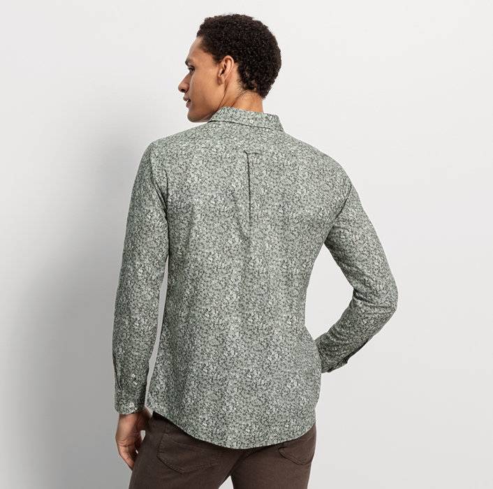 Oblymp Casual, Freizeithemd, regular fit, Kent, Grau-Grün Neueste Mode