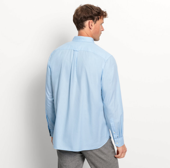 Oblymp Casual, Freizeithemd, regular fit, Button-down, Bleu Große Rabatte