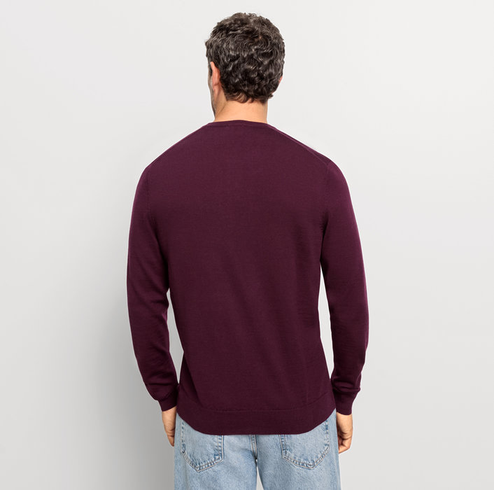 Oblymp Casual Strick, Pullover, Pflaume Begrenzte Freigabe
