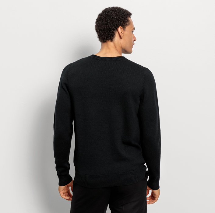Oblymp Casual Strick, Pullover, Schwarz Zeitbegrenzte Promotion