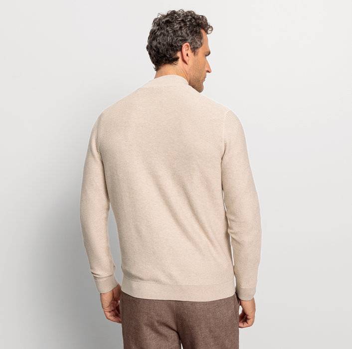 Oblymp Casual Strick, Pullover, Hellbeige Bis zu 50% Rabatt