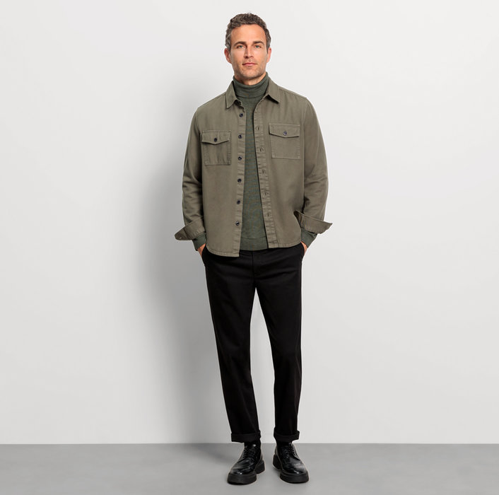 Oblymp Casual Strick, Pullover, Dunkelgrün Bis zu 65% Rabatt