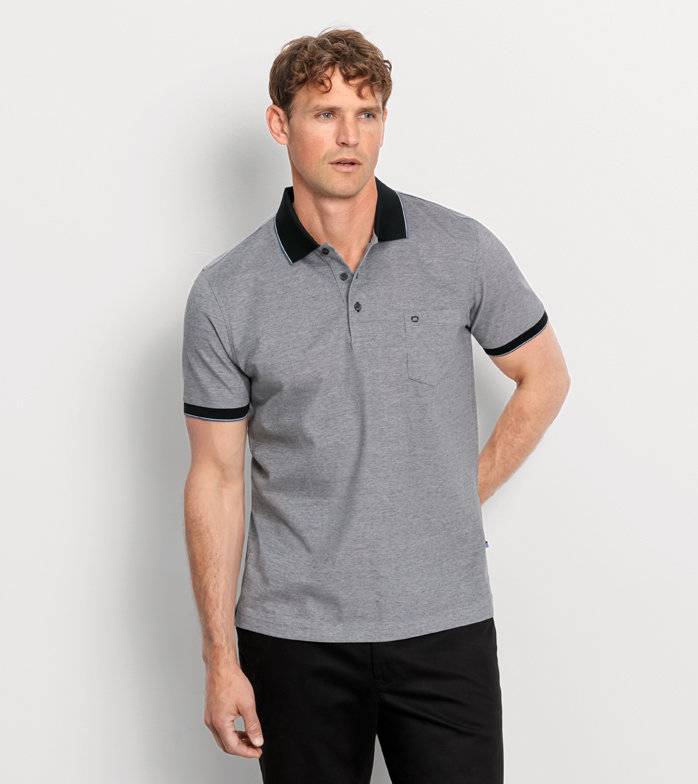 Oblymp Casual Wirk, Polo, Schwarz Angebote