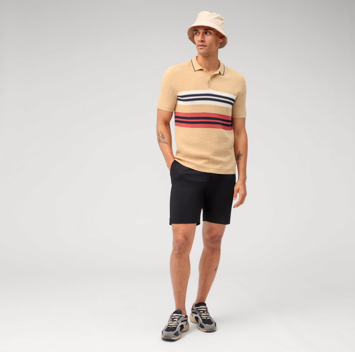 Oblymp Casual Strick, Polo, Hellbeige Blitzverkäufe