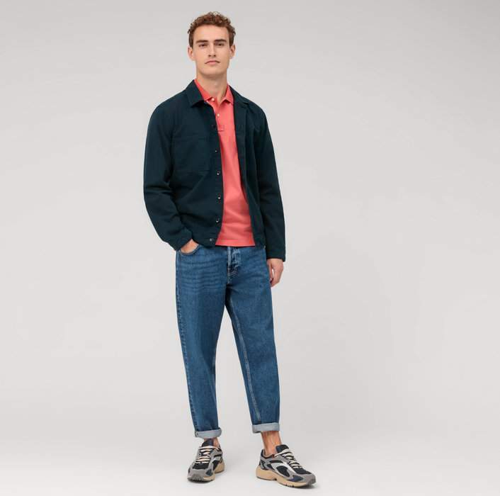 Oblymp Casual Wirk, Polo, Rosenholz Großer Ausverkauf