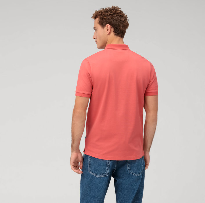 Oblymp Casual Wirk, Polo, Rosenholz Großer Ausverkauf