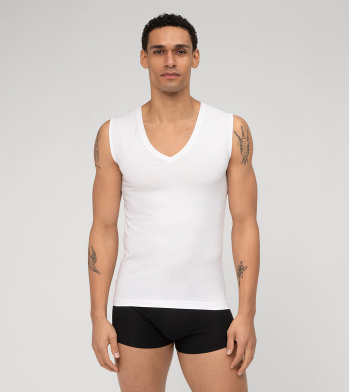 Oblymp Level Five Unterzieh-T-Shirt, body fit, Weiß