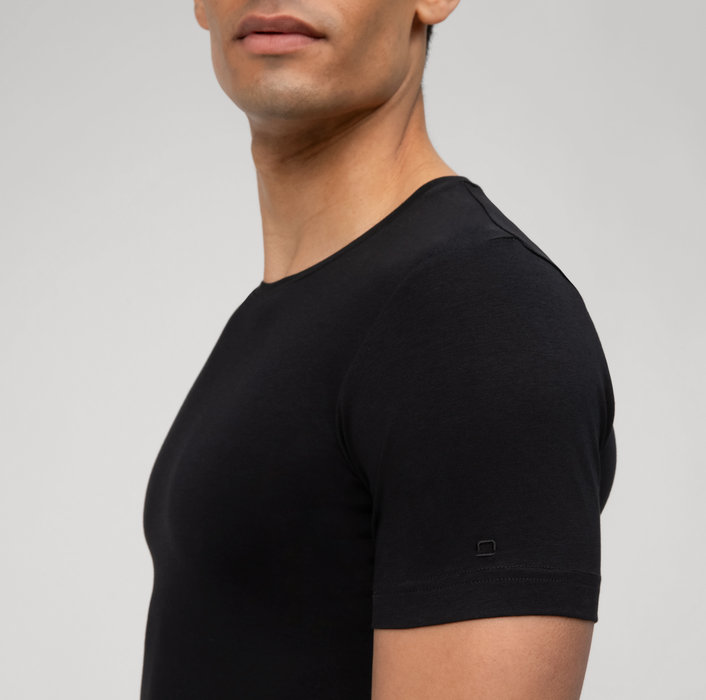Oblymp Level Five Unterzieh-T-Shirt, body fit, Schwarz Saisonschlussverkauf