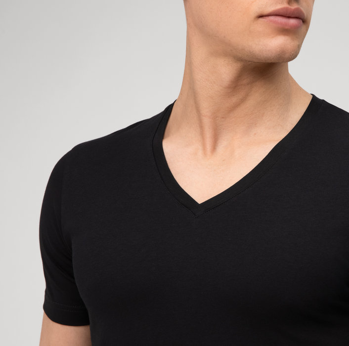 Oblymp Level Five Unterzieh-T-Shirt, body fit, Schwarz Muttertagsangebot