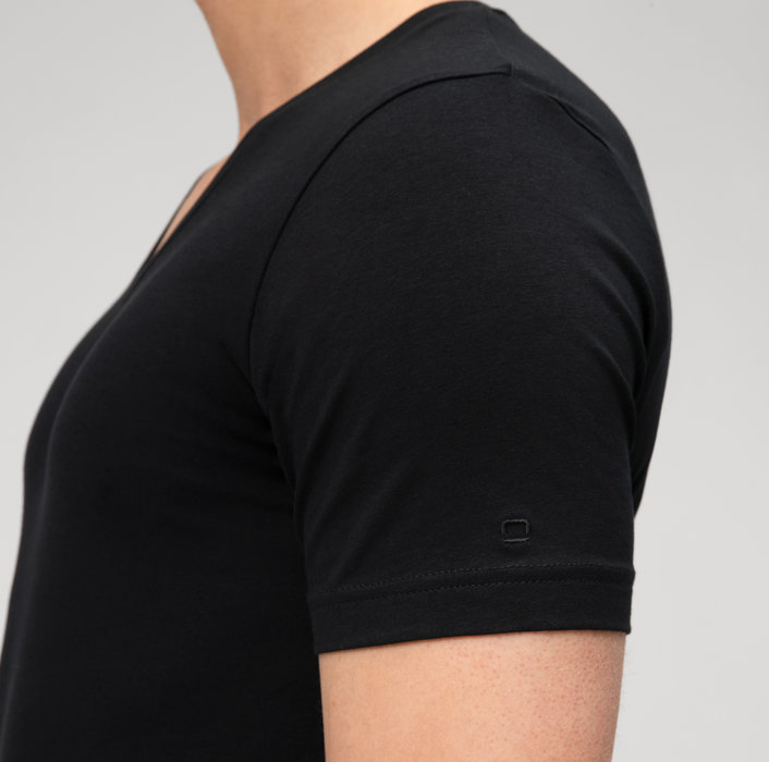 Oblymp Level Five Unterzieh-T-Shirt, body fit, Schwarz Muttertagsangebot