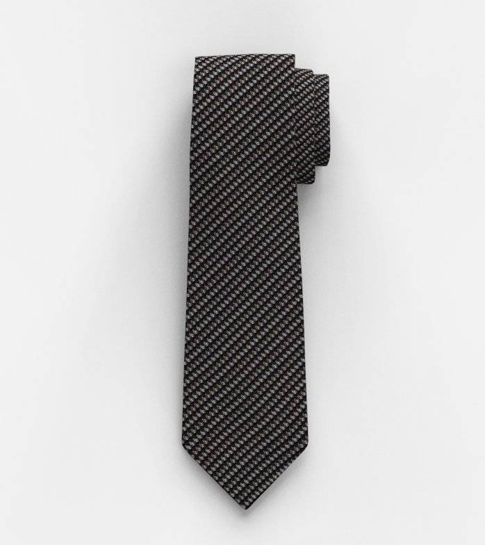 Oblymp SIGNATURE Krawatte, regular 7,5 cm, Grau
