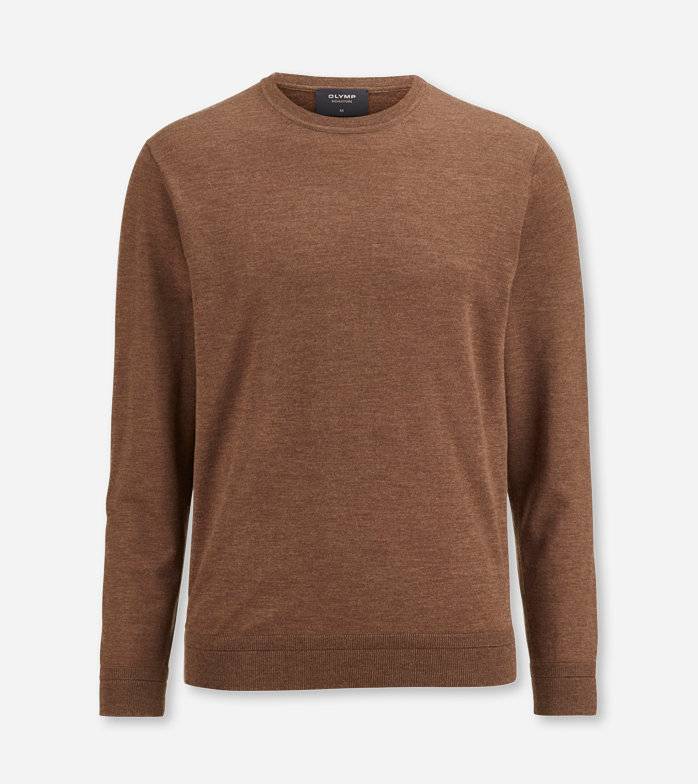 Oblymp SIGNATURE Strick, Pullover, Nougat Nur für heute
