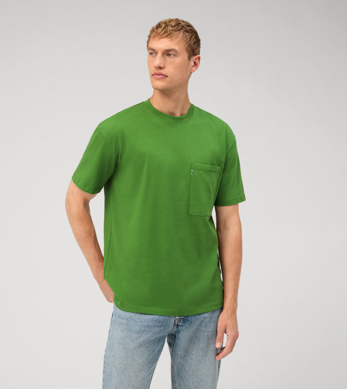 Oblymp Casual Wirk, T-Shirt, relaxed fit, Grün