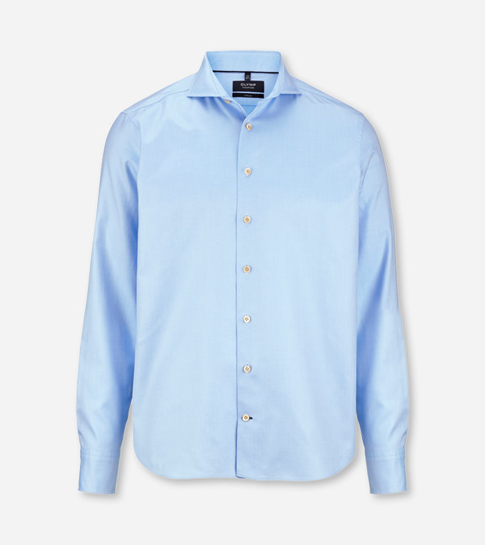 Oblymp SIGNATURE Casual, Freizeithemd, tailored fit, SIGNATURE Hai, Bleu Saisonschlussverkauf