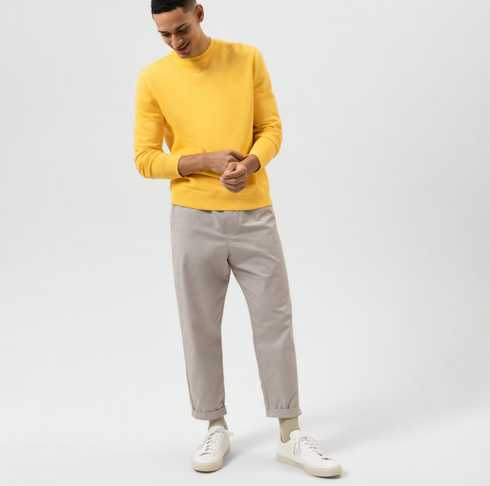 Oblymp Sweat, Sweatshirt, modern fit, Gelb Nur noch ein Tag übrig