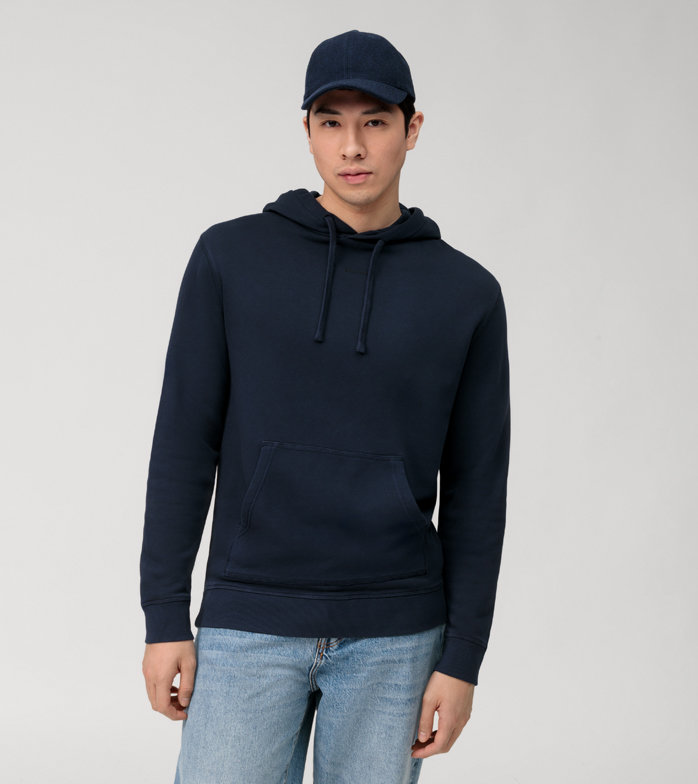 Oblymp Casual Wirk, Hoodie, Marine Super Rabatt