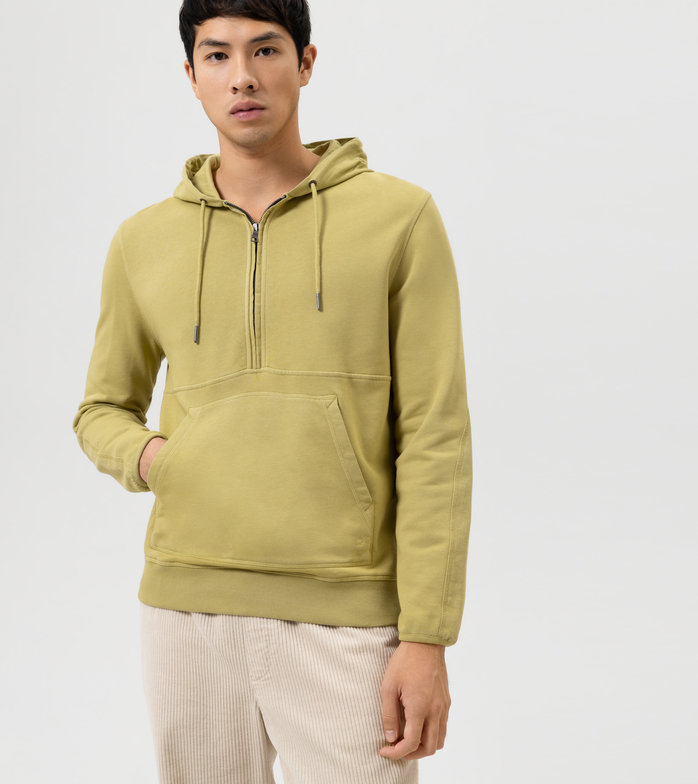 Oblymp Sweat, Hoodie, modern fit, Limone Clearance-Verkauf