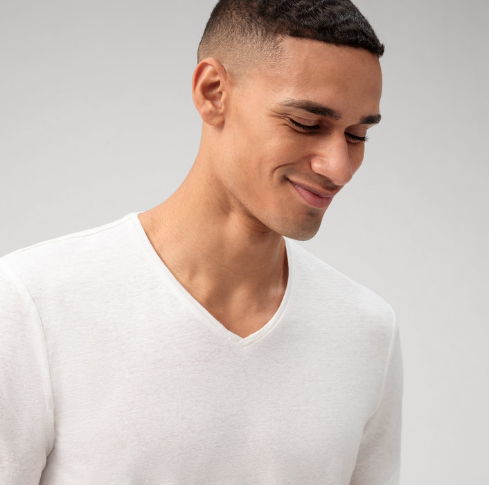 Oblymp Casual Wirk, T-Shirt, Weiß Angebote
