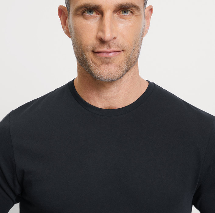 Oblymp Unterzieh-T-Shirts, modern fit, Schwarz Online Shopping