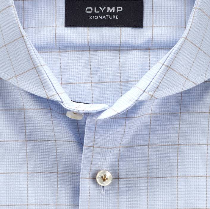 Oblymp SIGNATURE, Businesshemd, tailored fit, SIGNATURE Hai, Hellblau Osterangebot