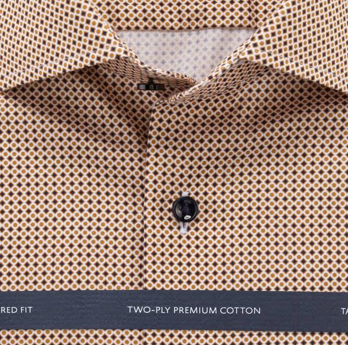 Oblymp SIGNATURE, Businesshemd, tailored fit, SIGNATURE Kent, Caramel Black Friday Preise