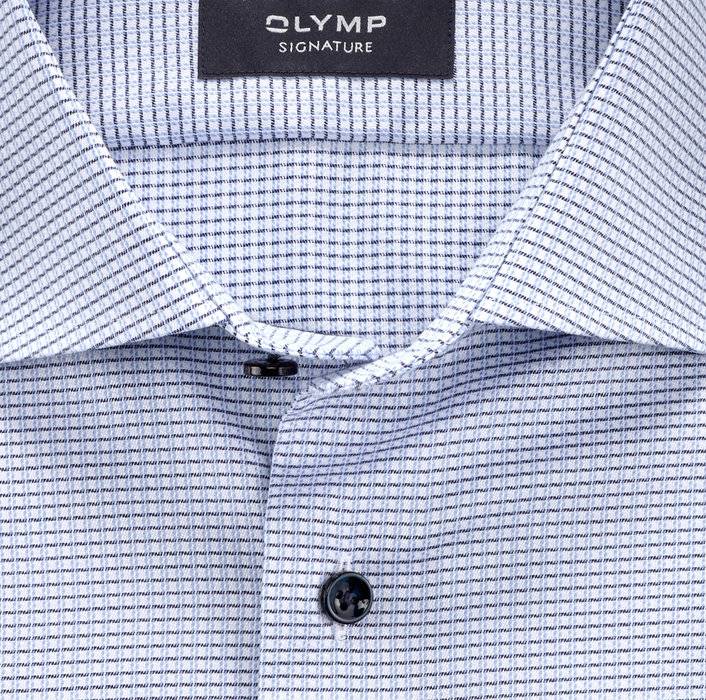 Oblymp SIGNATURE, Businesshemd, tailored fit, SIGNATURE Kent, Bleu Online