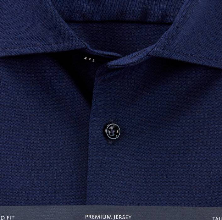 Oblymp SIGNATURE, Businesshemd, tailored fit, SIGNATURE Kent, Nachtblau Outlet