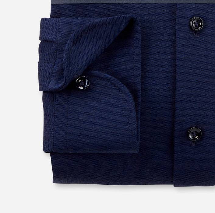 Oblymp SIGNATURE, Businesshemd, tailored fit, SIGNATURE Kent, Nachtblau Outlet