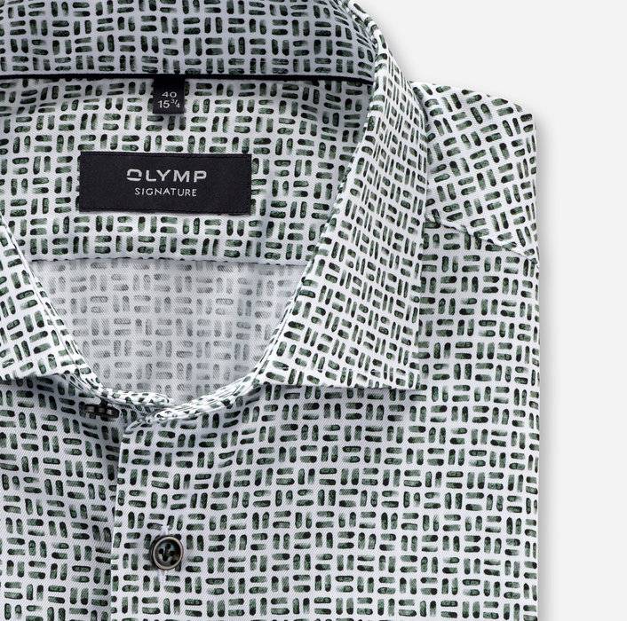 Oblymp SIGNATURE, Businesshemd, tailored fit, SIGNATURE Kent, Hellgrün Verkauf