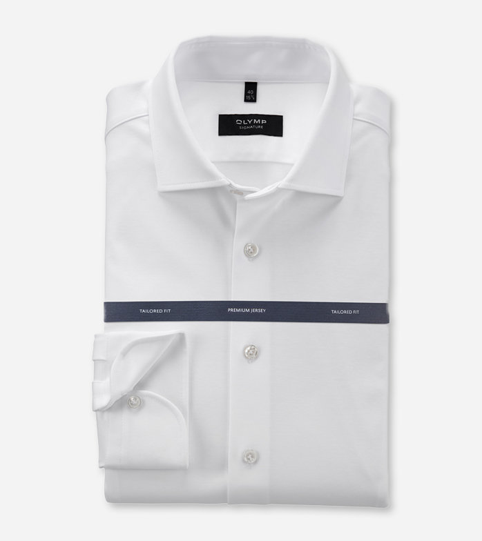 Oblymp SIGNATURE, Businesshemd, tailored fit, SIGNATURE Kent, Weiß Angebote