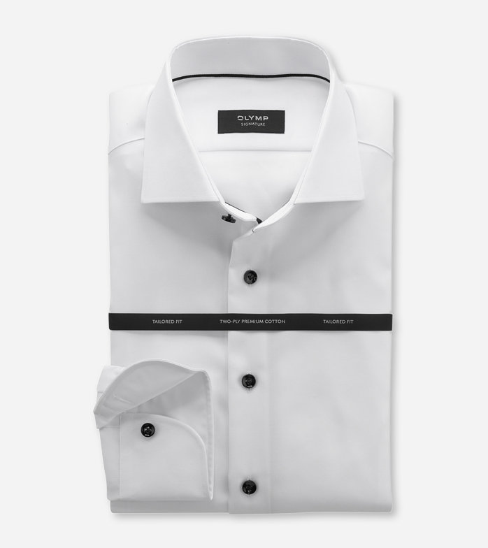 Oblymp SIGNATURE, Businesshemd, tailored fit, SIGNATURE Kent, Weiß Hotsell
